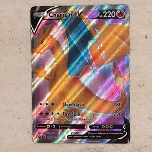 Pokemon Charizard V 2020 Champions Path Black Star Promo SWSH050 Holo SWSH TCG